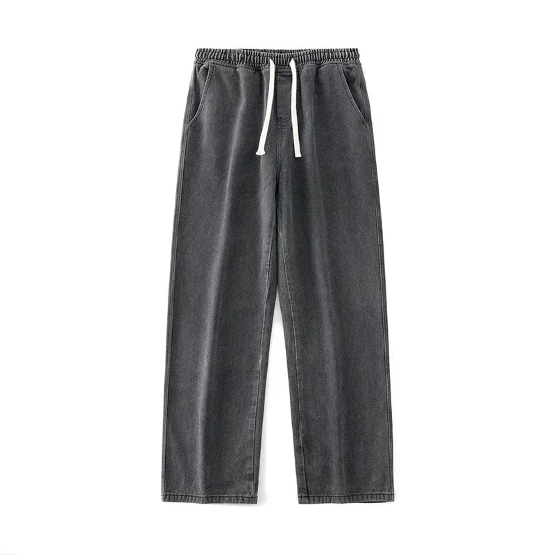 Pantalones holgados estilo coreano para hombre