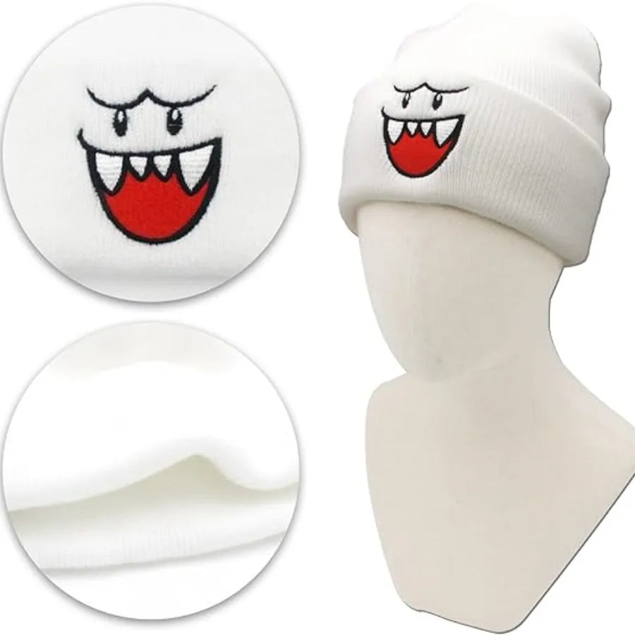 “Gorro de malha feliz – aconchegante e fofo”