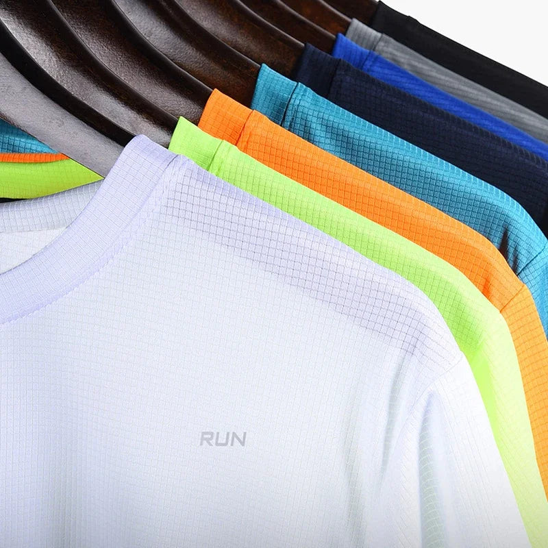 Summer Sport Gym T Shirt Men Quick Dry Running Bodybuilding Shirts Men Short Sleeve Fitness Tops Oversized Brazil T-Shirt Jersey