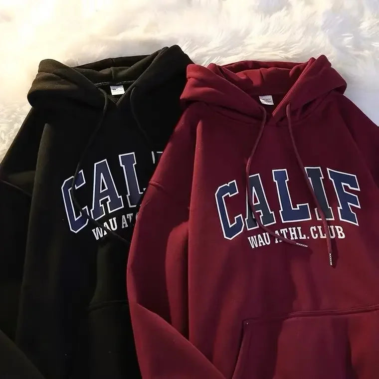 Unisex Oversized Fleece Lined Thick Sweatshirt