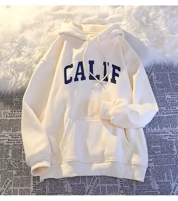 Unisex Oversized Fleece Lined Thick Sweatshirt