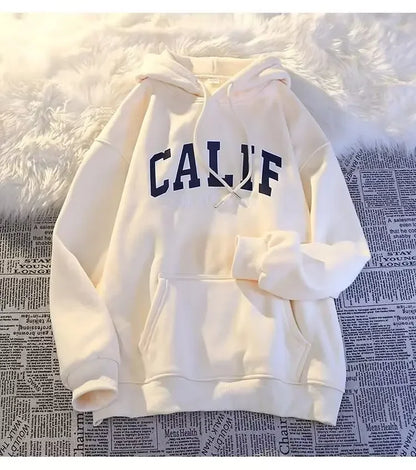 Unisex Oversized Fleece Lined Thick Sweatshirt