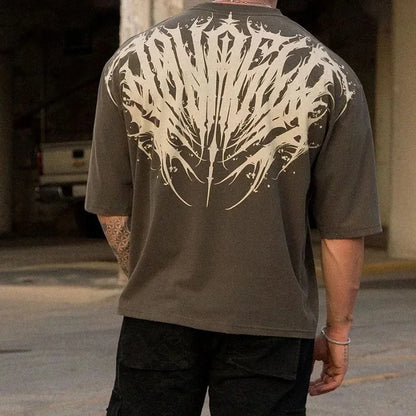 YLA Men's Loose Fit Short Sleeve T-Shirt