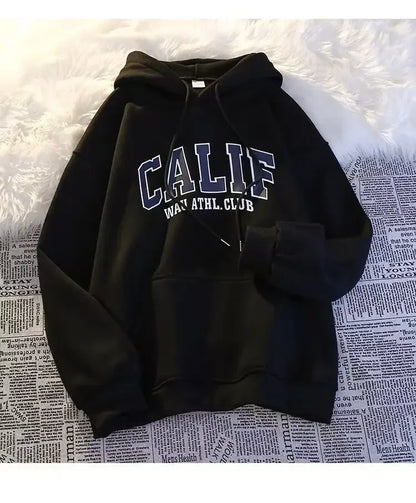 Unisex Oversized Fleece Lined Thick Sweatshirt