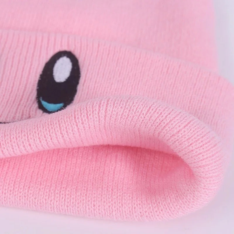 Gorro bordado Big Eye – Quente e fofo
