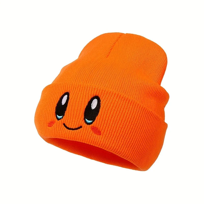 Gorro bordado Big Eye – Quente e fofo
