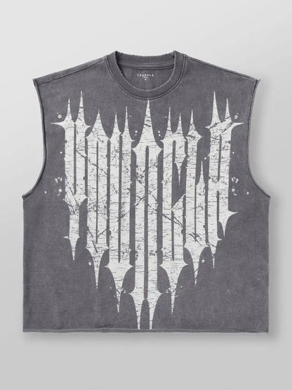 Men's Sleeveless T-shirt Summer Gym Sportswear YA