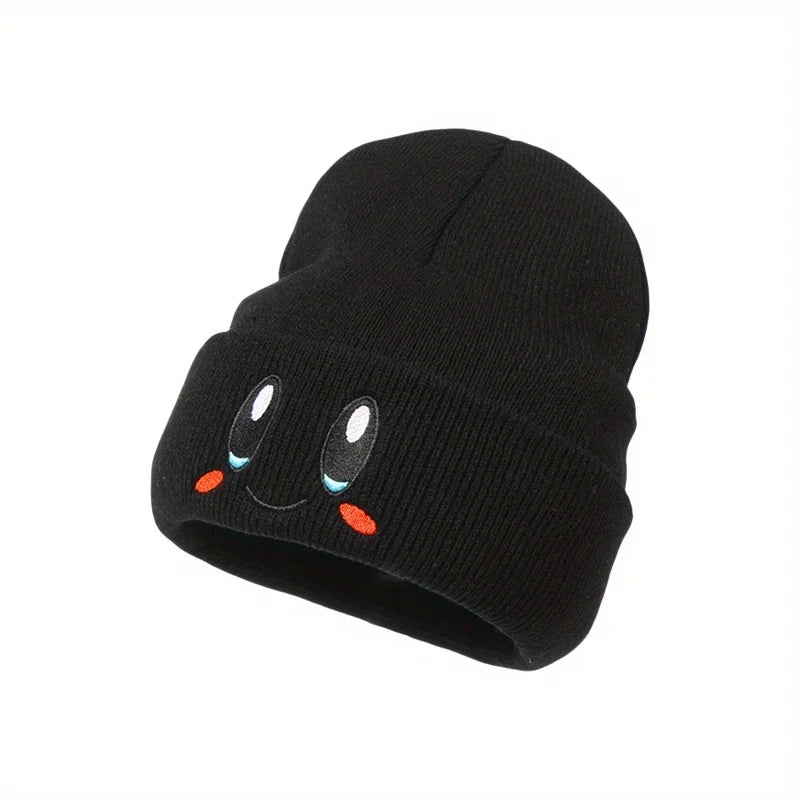 Gorro bordado Big Eye – Quente e fofo