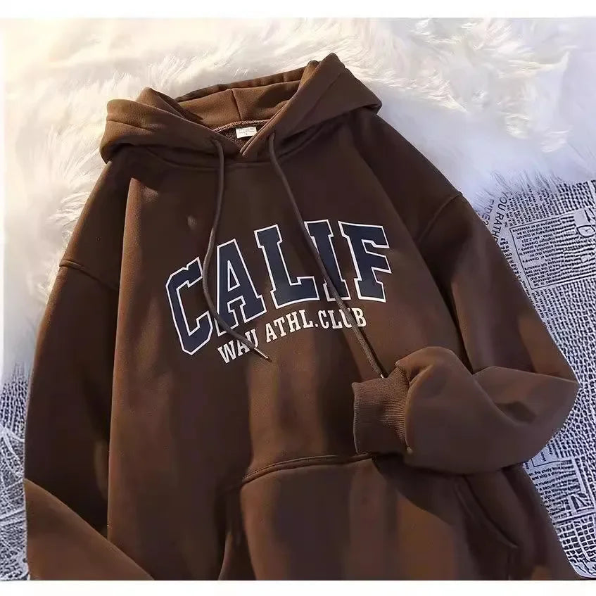 Unisex Oversized Fleece Lined Thick Sweatshirt