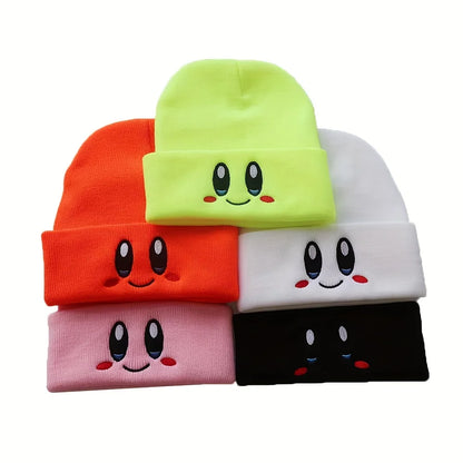 Gorro bordado Big Eye – Quente e fofo