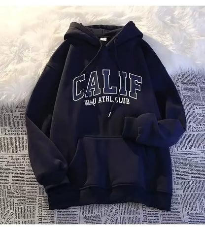 Unisex Oversized Fleece Lined Thick Sweatshirt