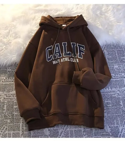 Unisex Oversized Fleece Lined Thick Sweatshirt